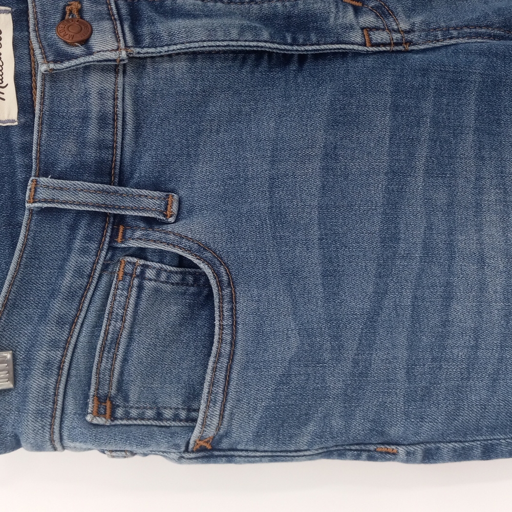 Madewell Roadtripper Skinny Jeans High Rise Stretchy Medium Wash Whisker Size 27 - Picture 5 of 15